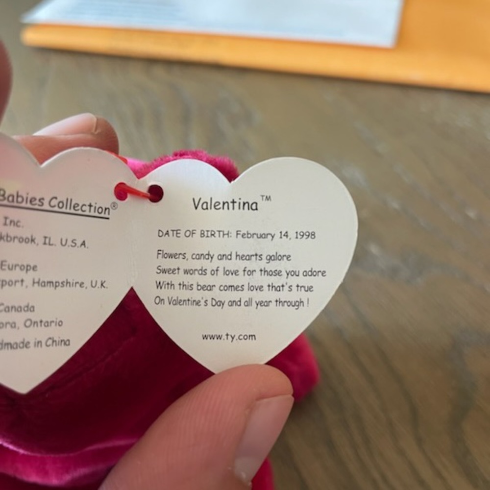 Very rare vintage beanie baby all the errors! - Picture 2 of 4
